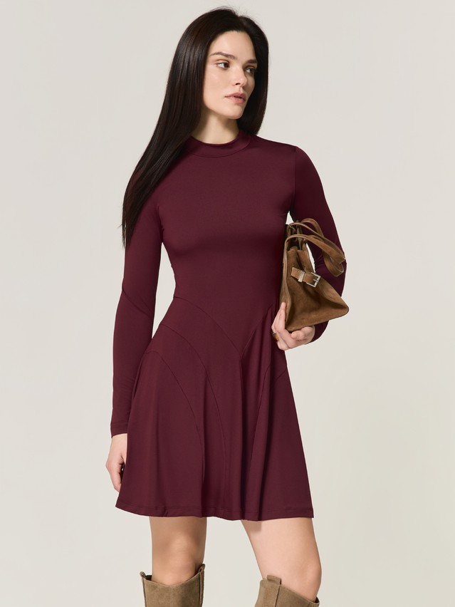 Платье женское C LPL 3494, р.170-84-90, burgundy - 3
