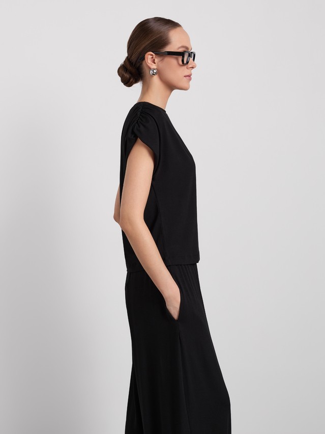 Блузка женская C LBL 3509, р.170-84, black - 5