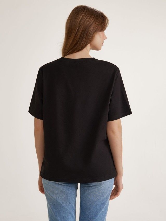Джемпер жен. CE BASIC COLLECTION LD 5025, р.170-100, black - 2