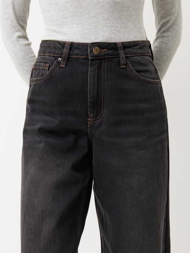 Джинсы жен. C CON-960, р.164-90, washed black - 6