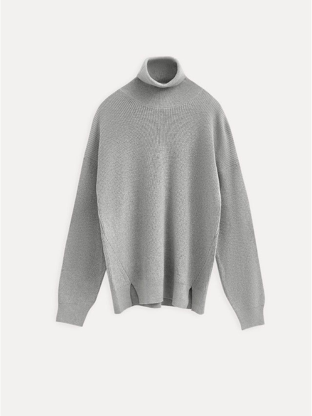 Джемпер женский CE LDK24108 24С-108СП, р.170-84, dark gray melange - 9