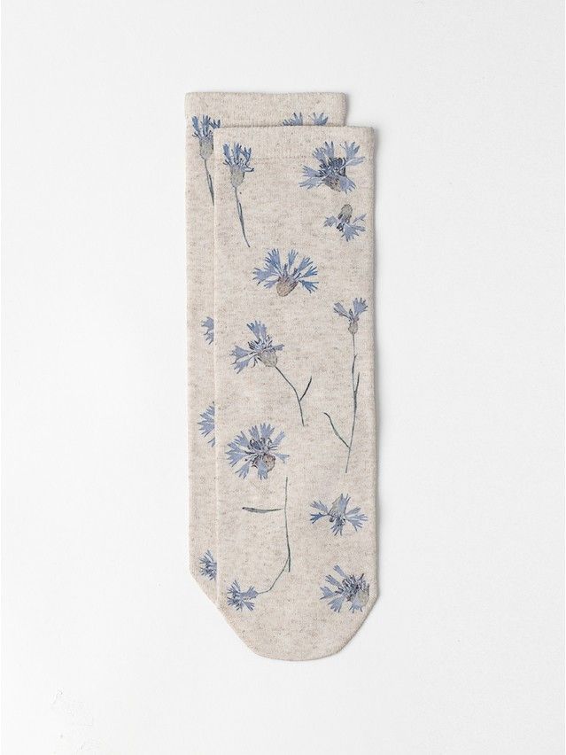 Носки женские C FLOWERS 20С-107/3СП, р.23-25, 1151 бежевый - 4