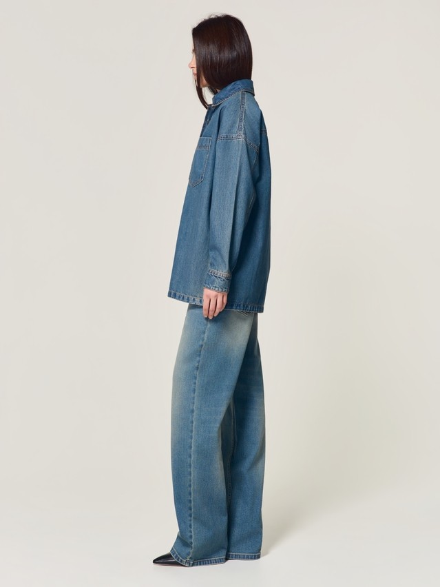 Ветровка джинсовая жен. C CON-944, р.170-84-90, blue tint - 10