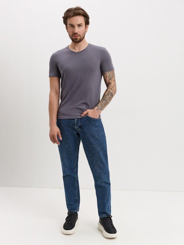 Фуфайка мужская DW BASIC MEN MF 2025 (бандероль),р.170,176-100, dark grey - 1