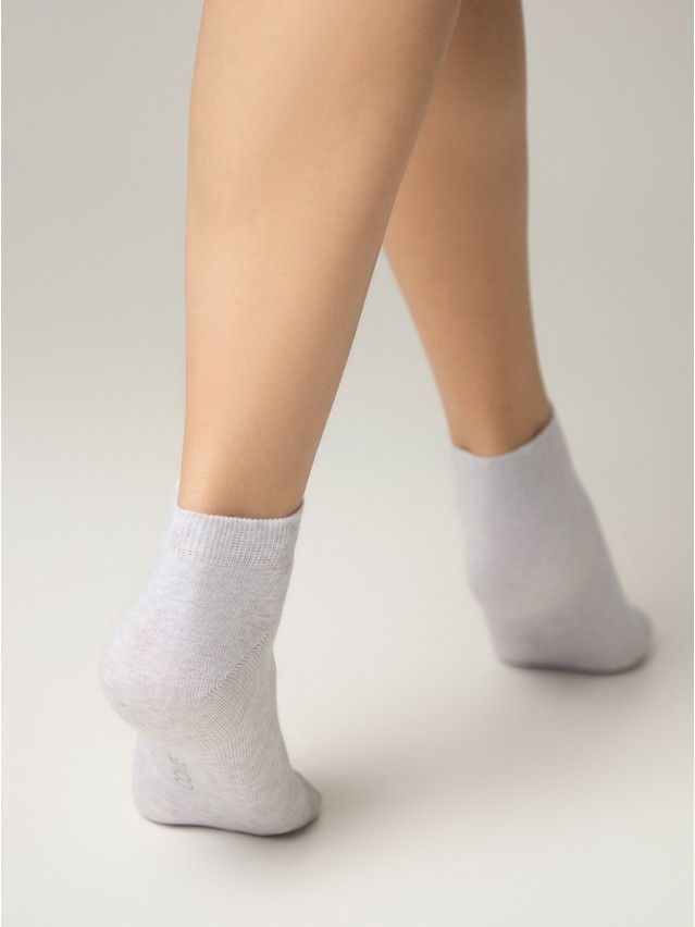 Носки женские хлопковые CE 3DSOCKS (короткие) 24С-3СП, р.23-25, 000 светло-серый - 4