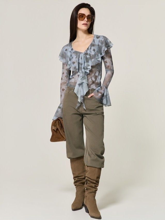 Джемпер женский C LD 3485, р.170-84, flower - 4