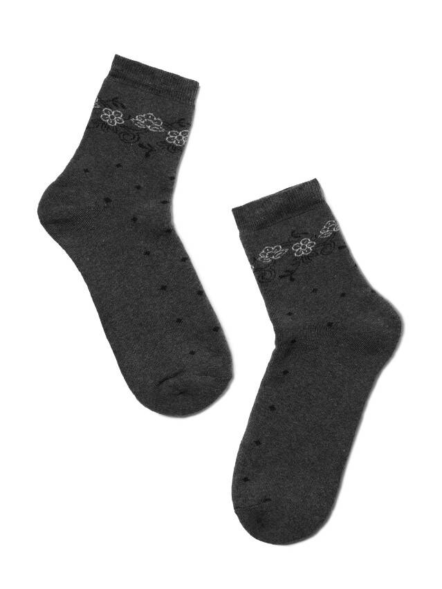 Носки хлопковые женские COMFORT (махровые) 7С-47СП, р. 36-37, темно-серый, рис. 034 - 2
