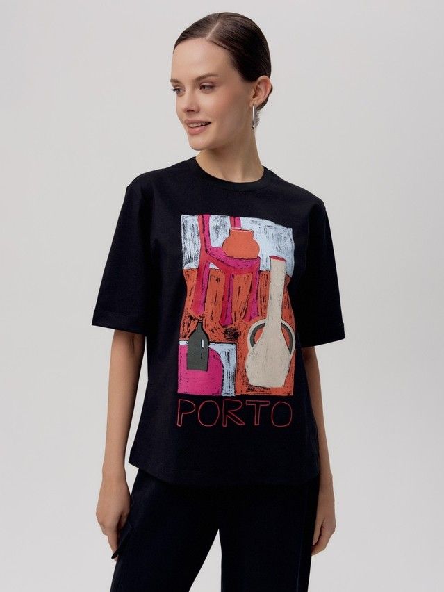 Джемпер женский CE LD 2710, р.170-92, black-porto - 1