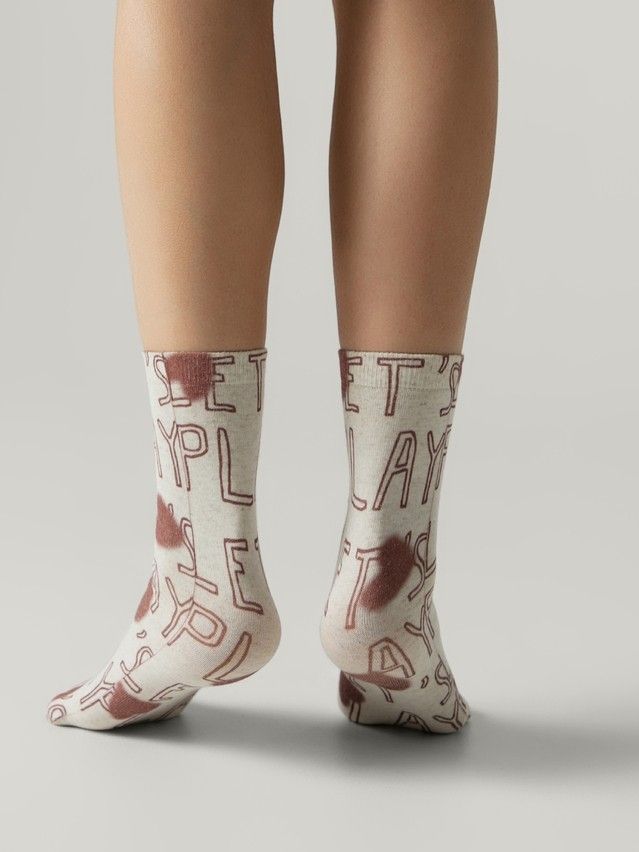 Носки женские CE FANTASY 20С-107/1СП, р.23-25, 1142 бежевый - 3