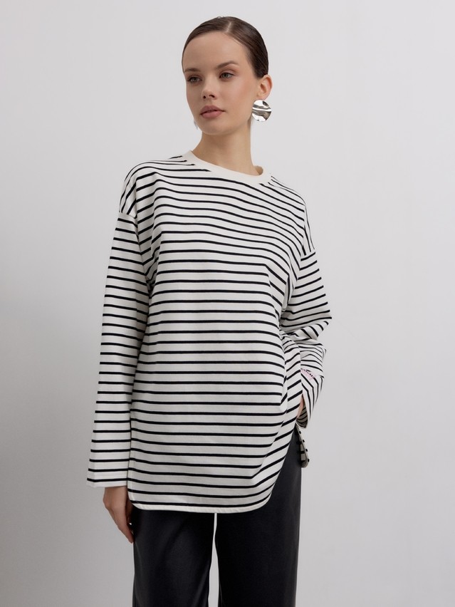 Джемпер женский CE LD 2571, р.170-92, white-black - 2