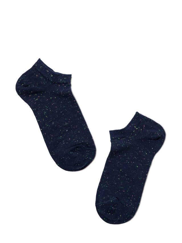 Носки хлопковые женские ACTIVE (ультракороткие, pixels) 16С-62СП, р. 36-37, темно-синий, рис. 085 - 2
