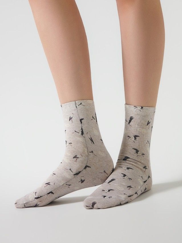 Носки женские CE FANTASY 20С-107/1СП, р.23-25, 1099 бежевый - 1