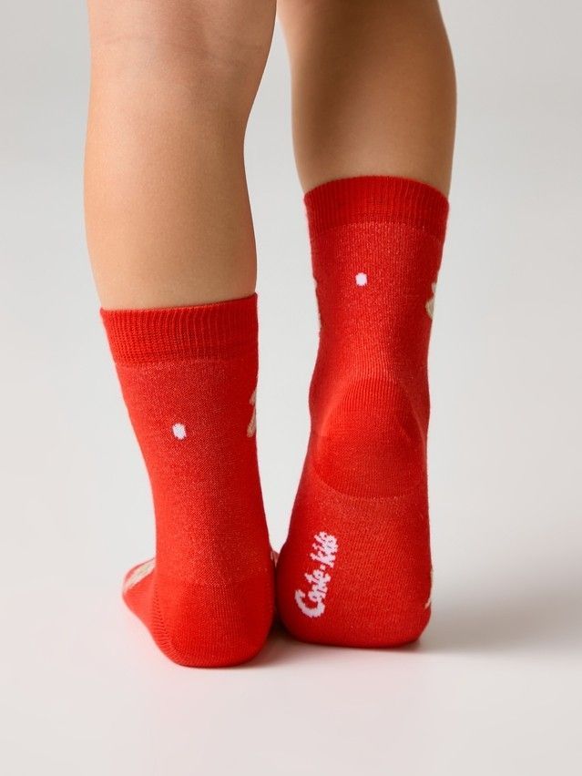 Носки детские CK NEW YEAR 21С-67СП, р.16-18, 1023 красный - 2