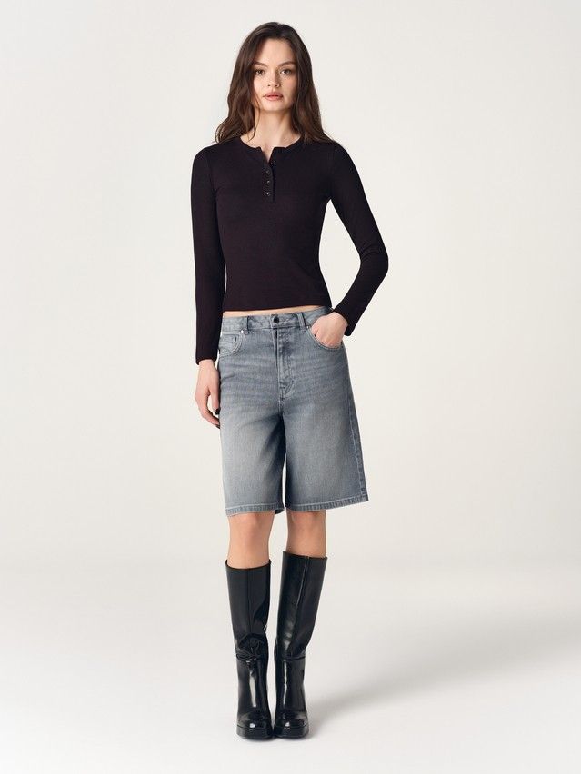 Джемпер женский C LD 3420, р.170-84, black - 6