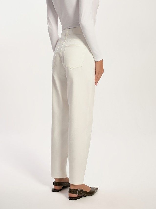 Брюки джинсовые женские CE CON-726, р.170-102, off white - 4