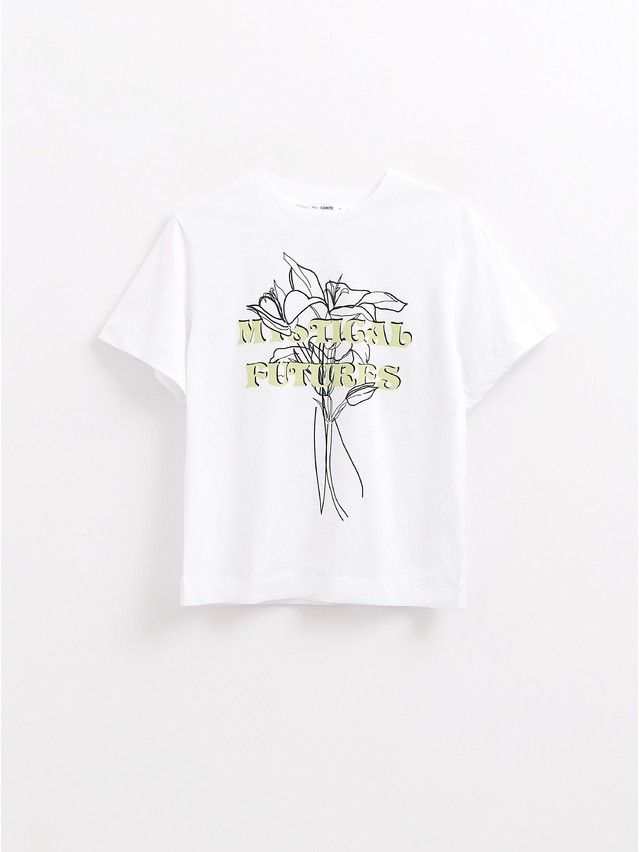 Джемпер женский CE LD 2666, р.170-92, white-mystical flowers - 5