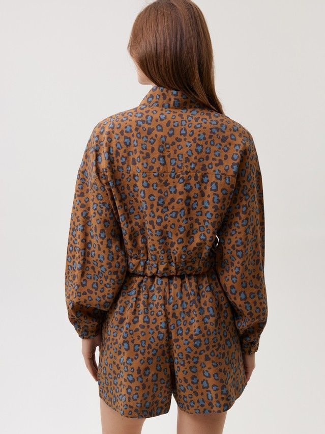 Жакет жен. C LJ 3730, р.170-84-90, chocolate leo - 2