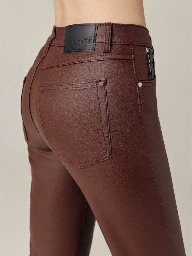 Брюки джинсовые женские CE CON-712, р.170-102, chocolate - 4