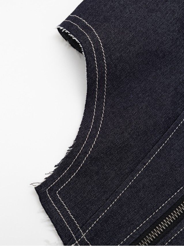 Жилет жен. C LJL 3733, р.170-84-90, navy - 9