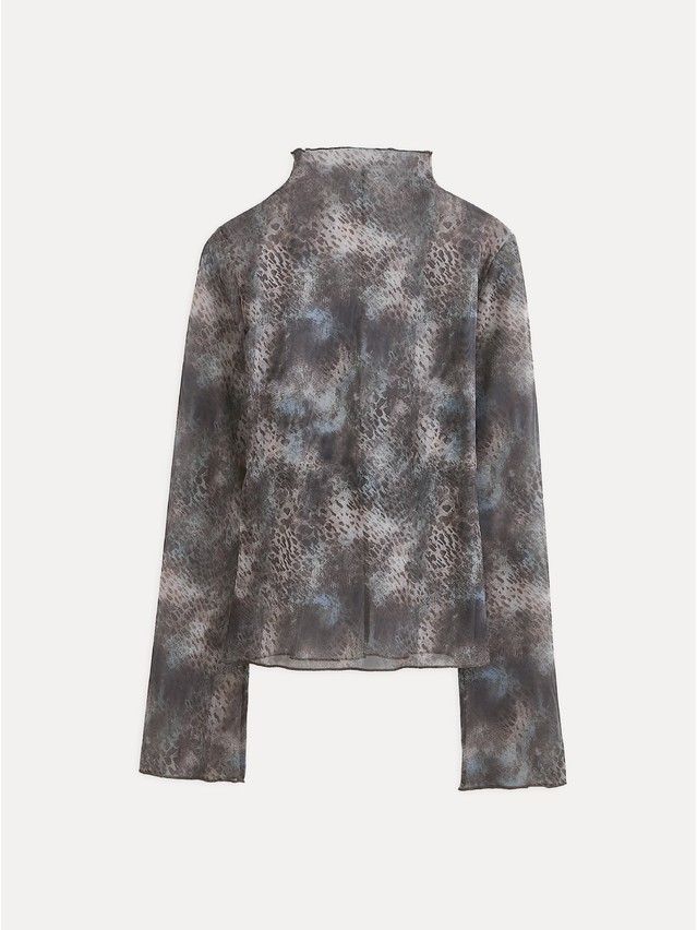 Джемпер женский C LD 3486, р.170-84, blue leopard - 7