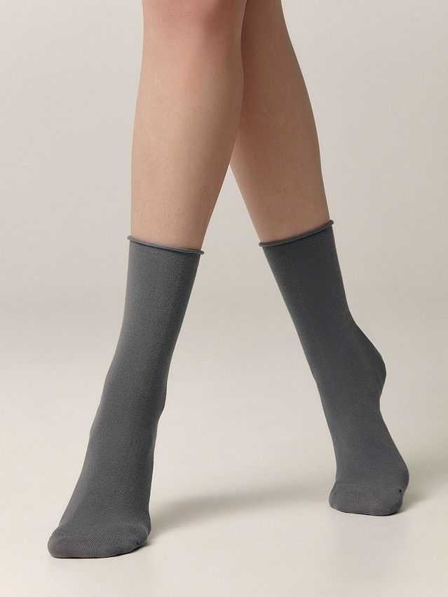 Носки женские хлопковые CE COMFORT (без резинки) 19С-101СП, р.36-37, 000 темно-серый - 2