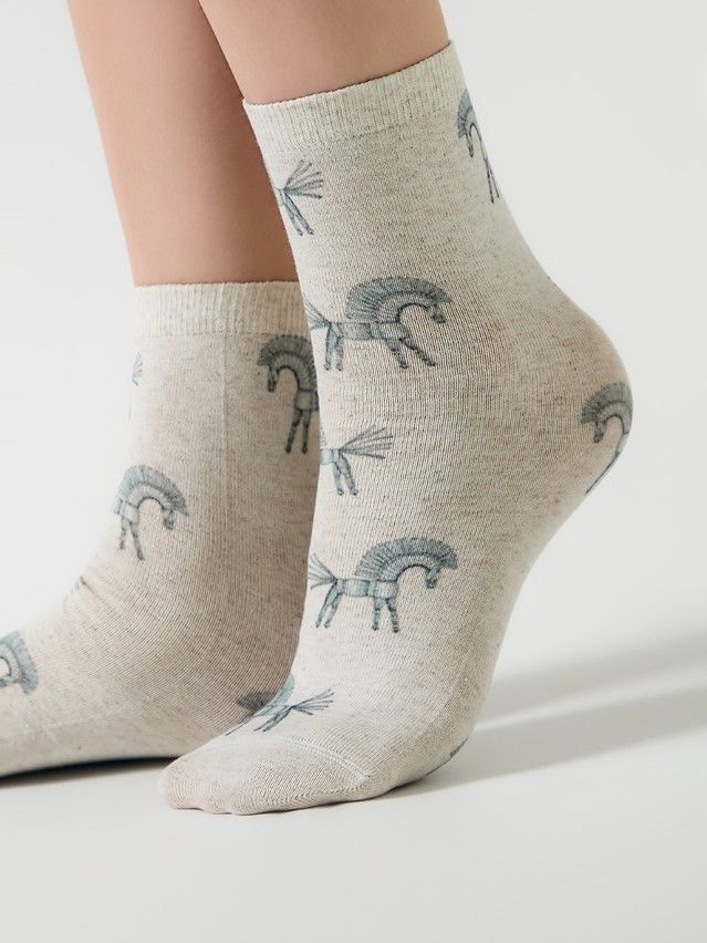 Носки женские CE FANTASY 20С-107/1СП, р.23-25, 1100 бежевый - 2