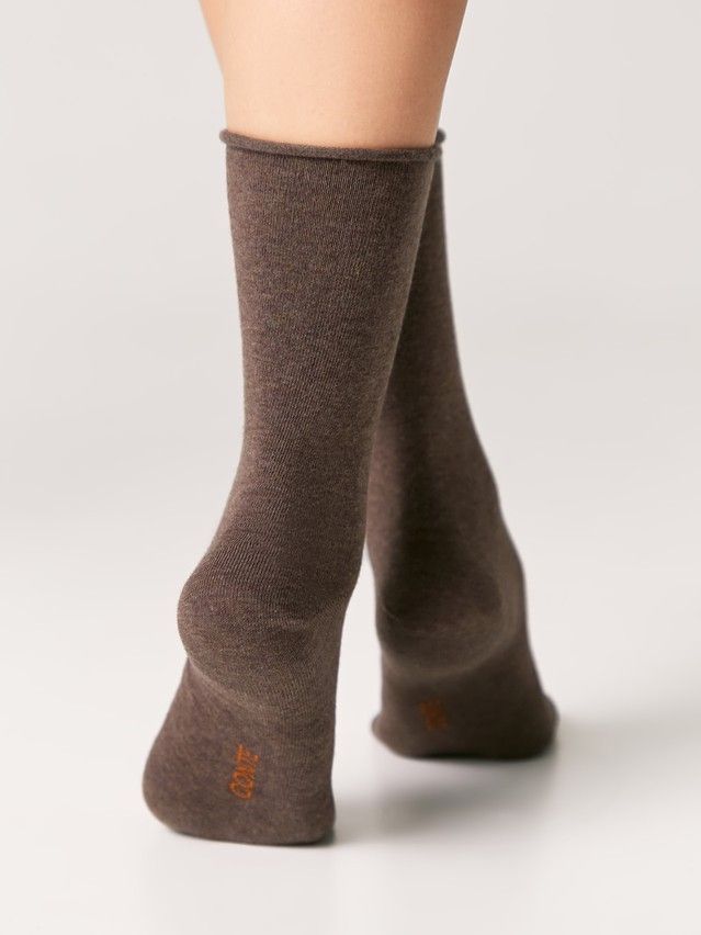 Носки женские хлопковые CE COMFORT (без резинки) 19С-101СП, р.23-25, 000 коричневый - 3