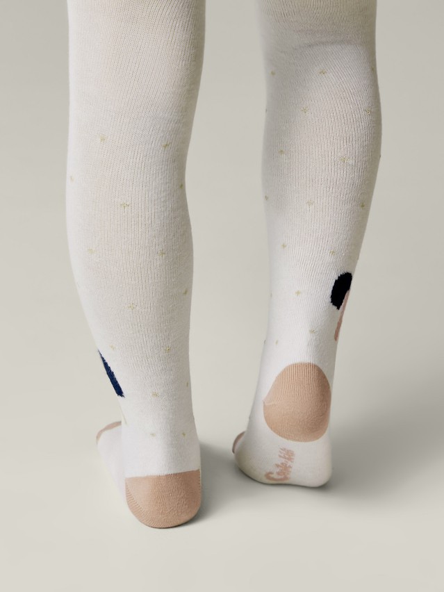 Колготки детские CK TIP-TOP, р.104-110 (16),714 молочный - 3
