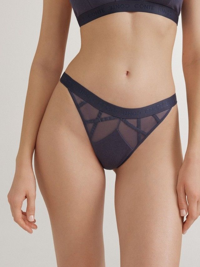 Трусы женские CE CRISS CROSS LTA 2998, р.90, graphite - 1