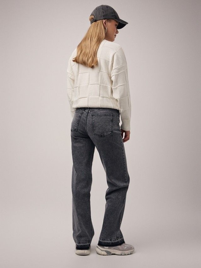 Брюки джинсовые женские CE CON-681, р.170-102, washed black - 4