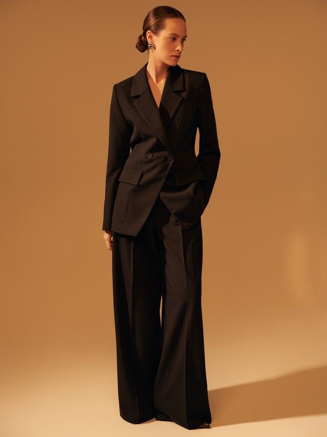 Жакет женский C LJ 3394, р.170-84-90, black - 1