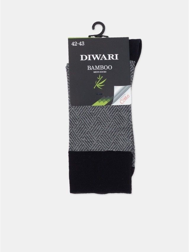 Носки мужские DW BAMBOO 7С-94СП, р.25, 205 черный - 5