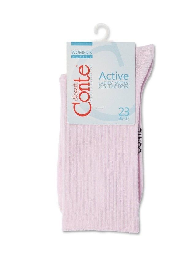 Носки женские хлопковые CE ACTIVE 20С-20СП, р.36-37, 000 светло-розовый - 3