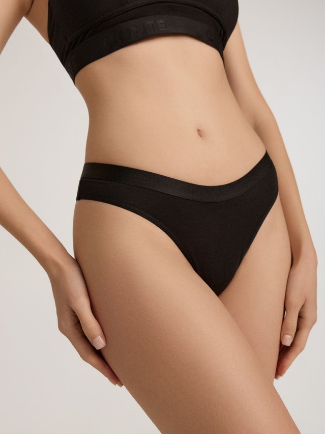 Трусы женские CE COMFY LINE LBR 3007, р.90, black - 1