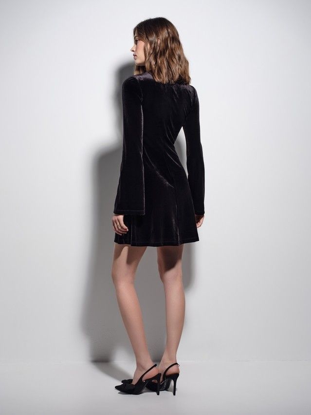 Платье женское C LPL 3329, р.170-84-90, black - 2