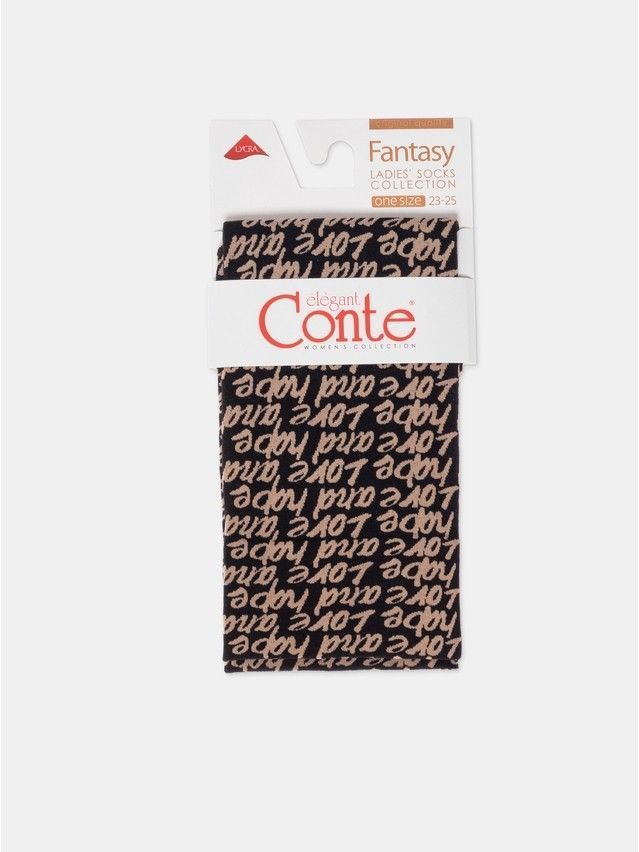 Носки женские CE FANTASY 23С-81СП, р.23-25, nero-natural - 4