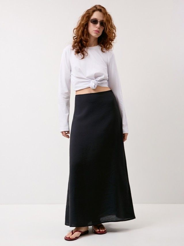 Юбка жен. C LU 3428, р.170-90, black - 3
