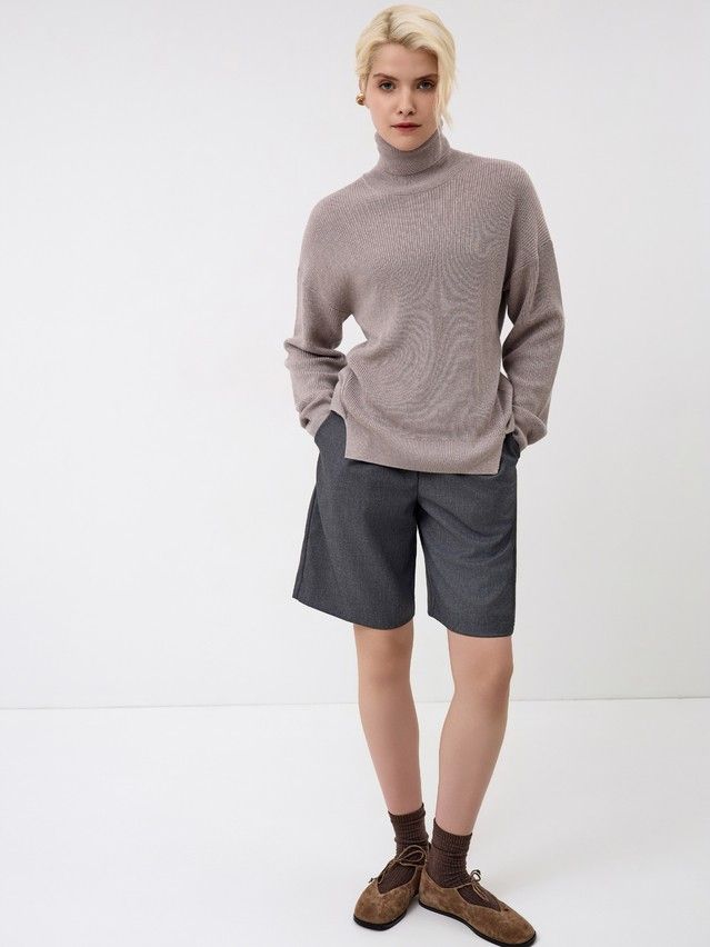 Джемпер женский CE LDK24108 24С-108СП, р.170-84, cappuccino melange - 1