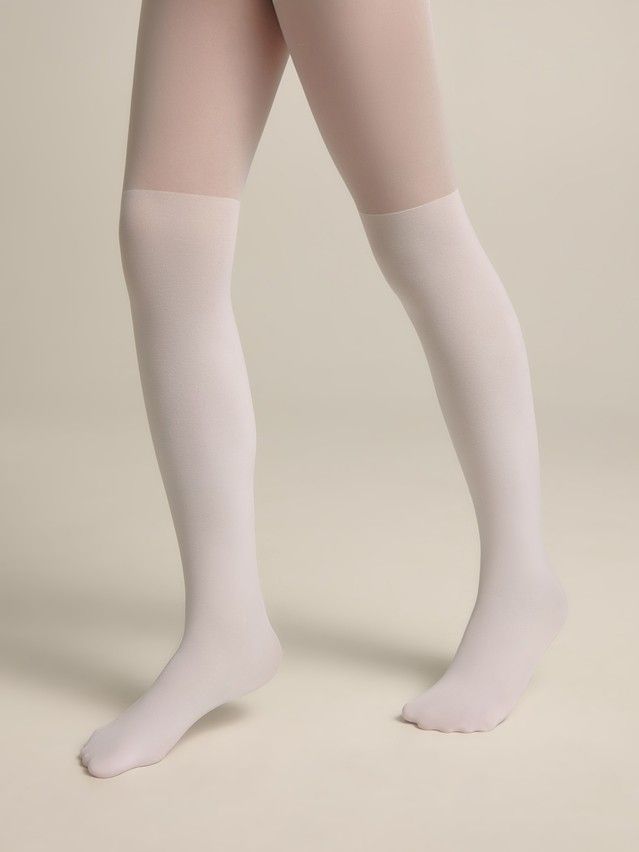Колготки детские нарядные CE LOLITA, р.104-110, bianco - 2