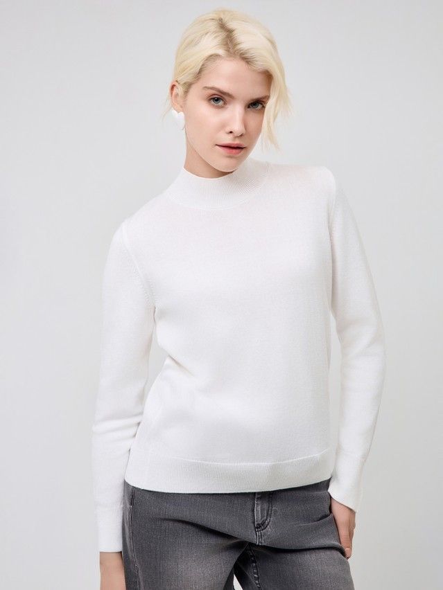 Джемпер женский CE LDK24106 24С-106СП, р.170-84, ecru - 3