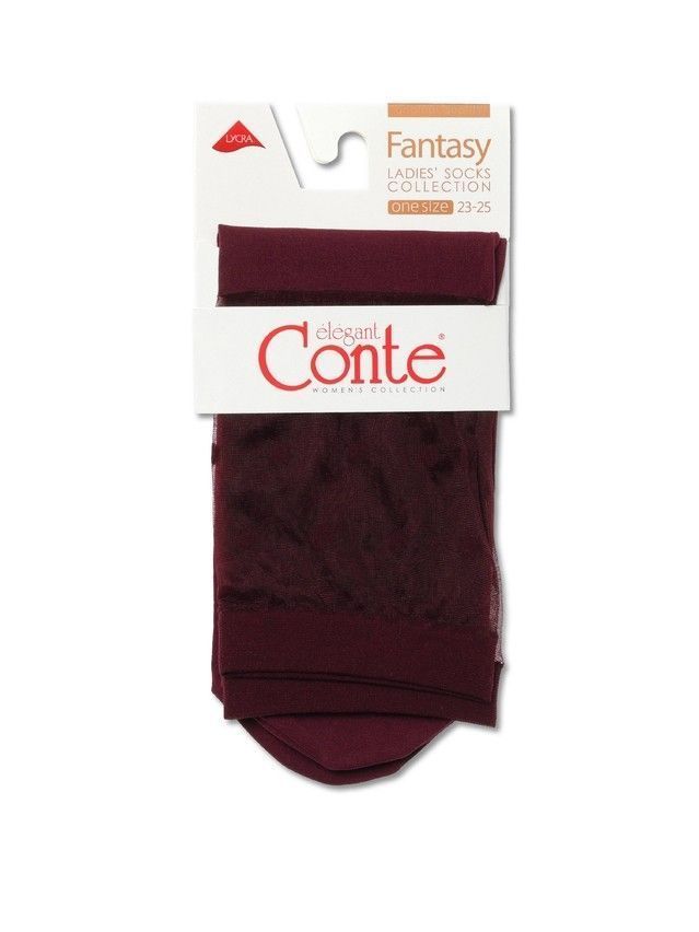 Носки женские FANTASY 19С-29СП, р. 36-39, marsala - 3