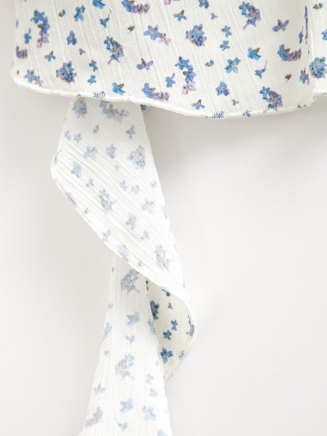 Блузка жен. C LBL 3473, р.170-84-90, white-flowers - 8