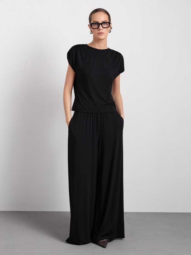 Блузка женская C LBL 3509, р.170-84, black - 4