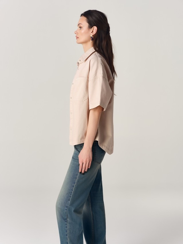 Ветровка джинсовая жен. C CON-926, р.170-84-90, beige - 12