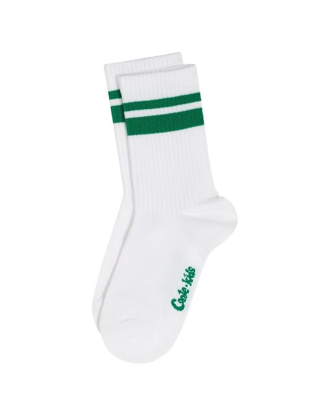 Носки детские CK ACTIVE 20С-167СП, р.16, 1020 белый-зеленый - 4