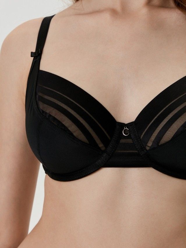 Бюстгальтер женский SPORT GLAM RB6047, р.70D, черный - 1