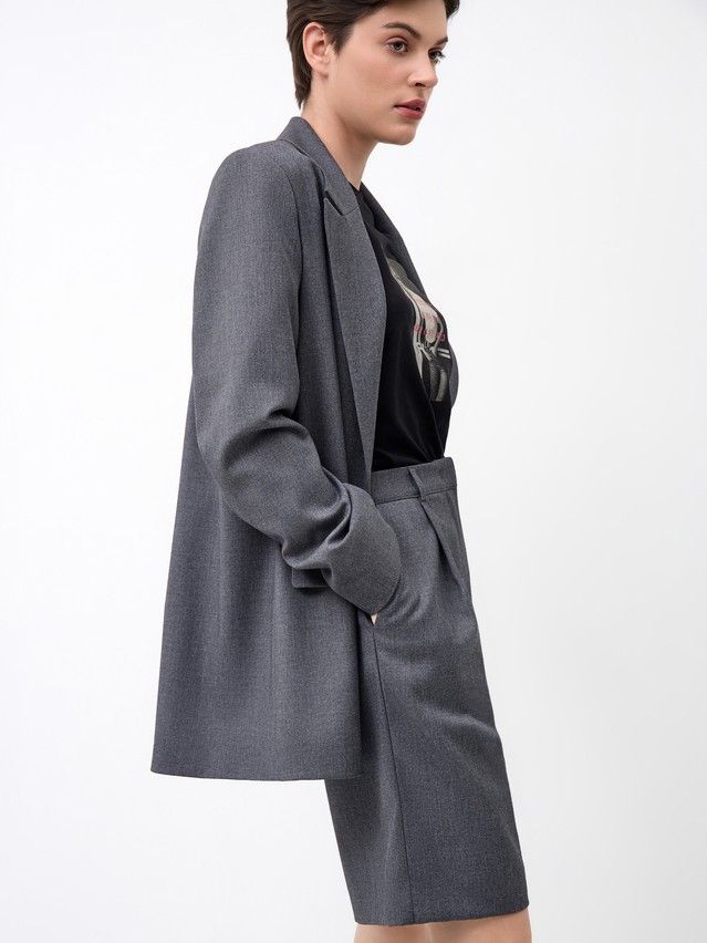 Жакет женский C LJ 3254, р.170-84-90, graphite - 8