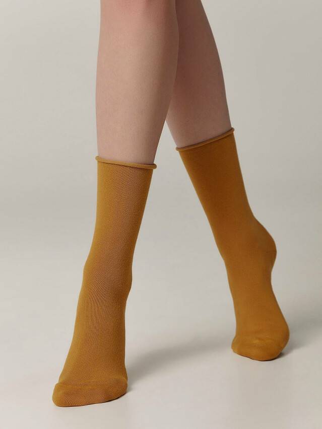 Носки женские хлопковые CE COMFORT (без резинки) 19С-101СП, р.36-37, 000 горчичный - 2