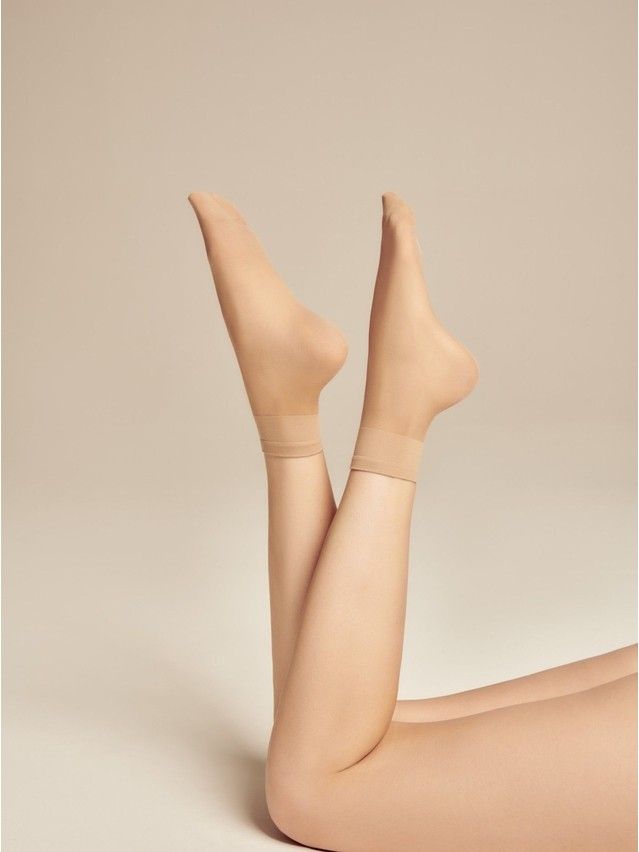 Носки женские CE SOLO 20 (2 пары),р.36-39, natural - 1