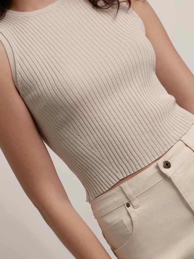 Джемпер женский CE LDK263 22С-81CП, р.170-84, beige - 4
